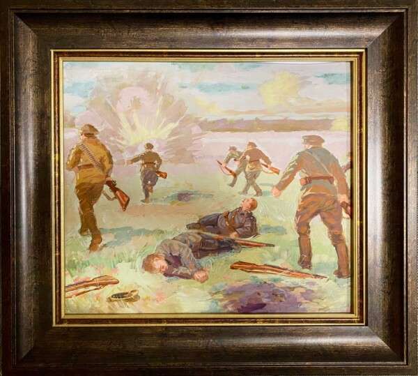 Arnold Vihvelin, "Loode lahing" (20 - 30ndad)