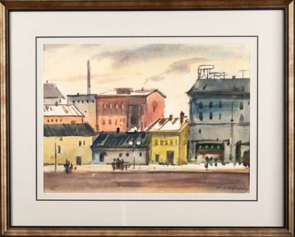 Enno Lehis, “Rotermanni kvartal 60ndal” 1964a