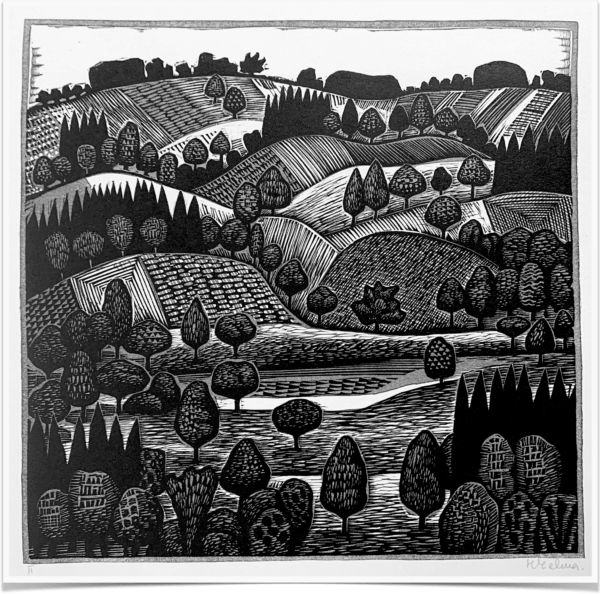 Herald Eelma, “Lõuna-Eesti maastik”. 1969a