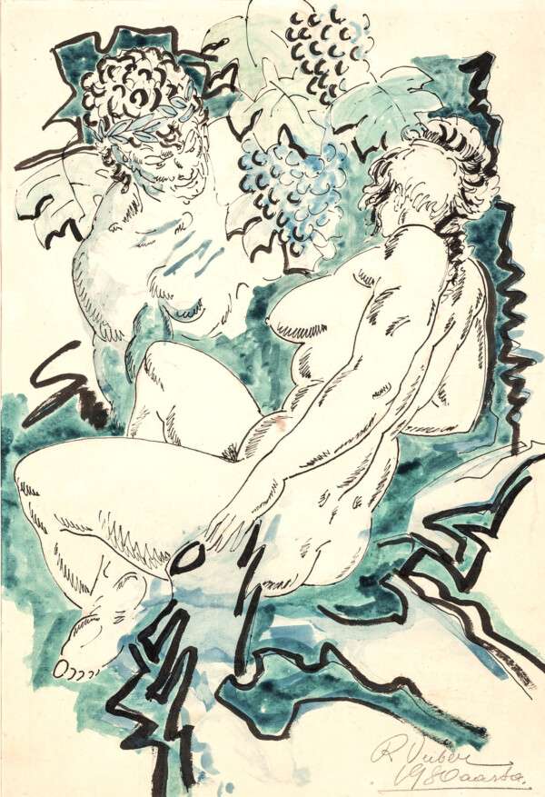 Renaldo Veeber “Aktid roheluses”, 1980a